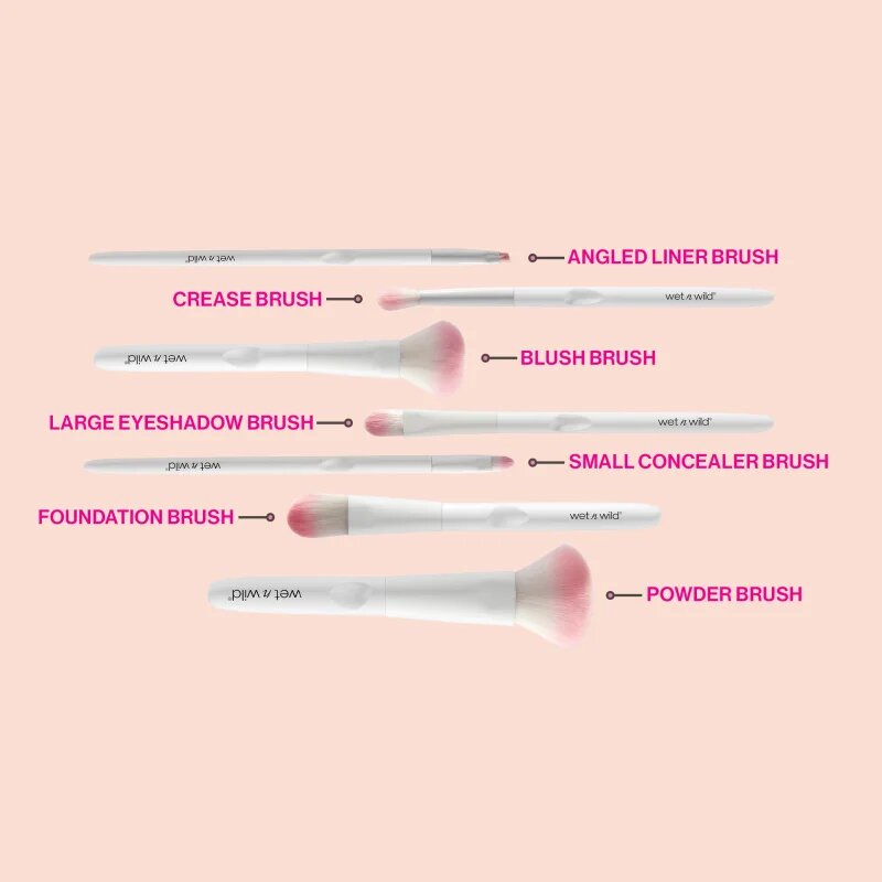 Wet N Wild Essential Angled Liner Brush скосена четчица за очна линия 1 бр.