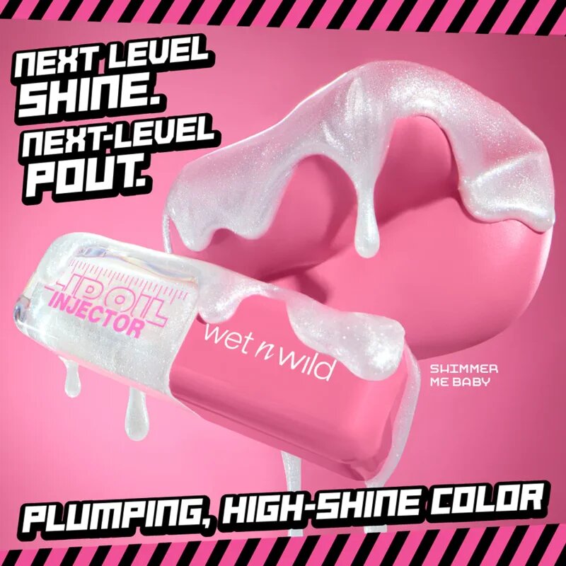 Wet N Wild Lip Oil Injector маслен гланц за устни за обем цвят Shimmer Me Baby 7 мл.