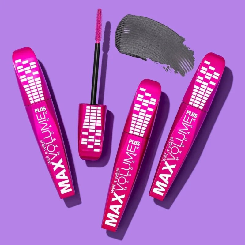 Wet N Wild Max Volume Plus спирала за максимален обем цвят Black 8 мл.