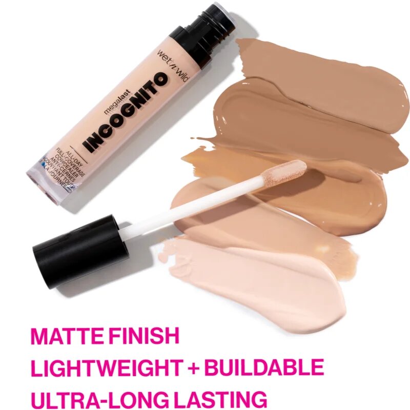 Wet N Wild MegaLast Incognito крем-коректор за пълно покритие цвят Medium Neutral 55 мл.