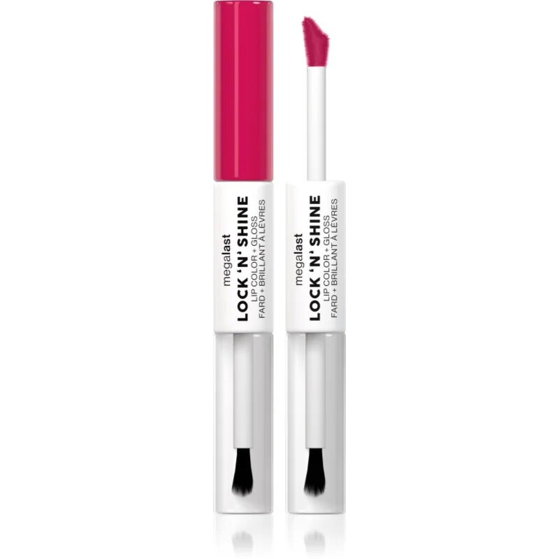 Wet N Wild MegaLast Lock n' Shine дълготрайно червило и гланц за устни цвят Irresistible 8 мл.