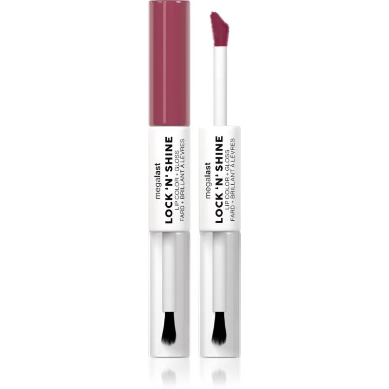 Wet N Wild MegaLast Lock n' Shine дълготрайно червило и гланц за устни цвят Pinky Promise 8 мл.