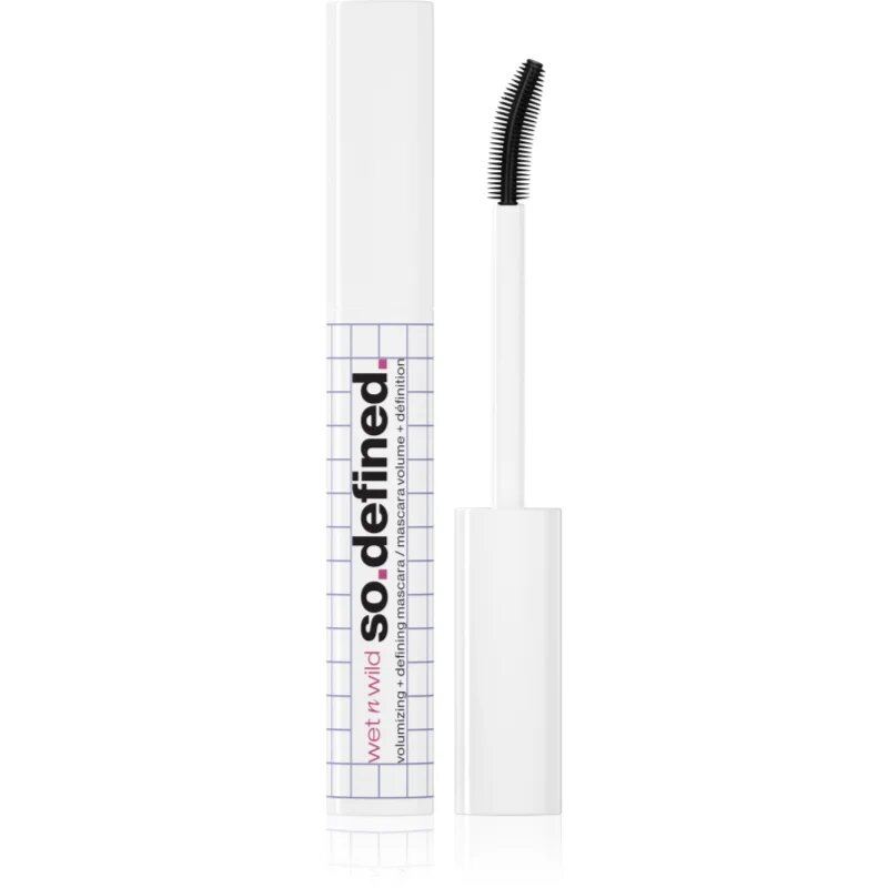 Wet N Wild MegaVolume So Defined спирала за обем и дефиниране на мигли цвят Black 10 мл.