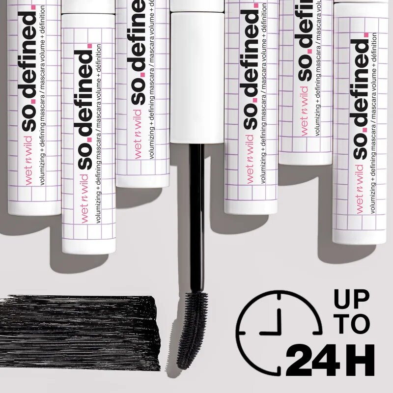 Wet N Wild MegaVolume So Defined спирала за обем и дефиниране на мигли цвят Black 10 мл.