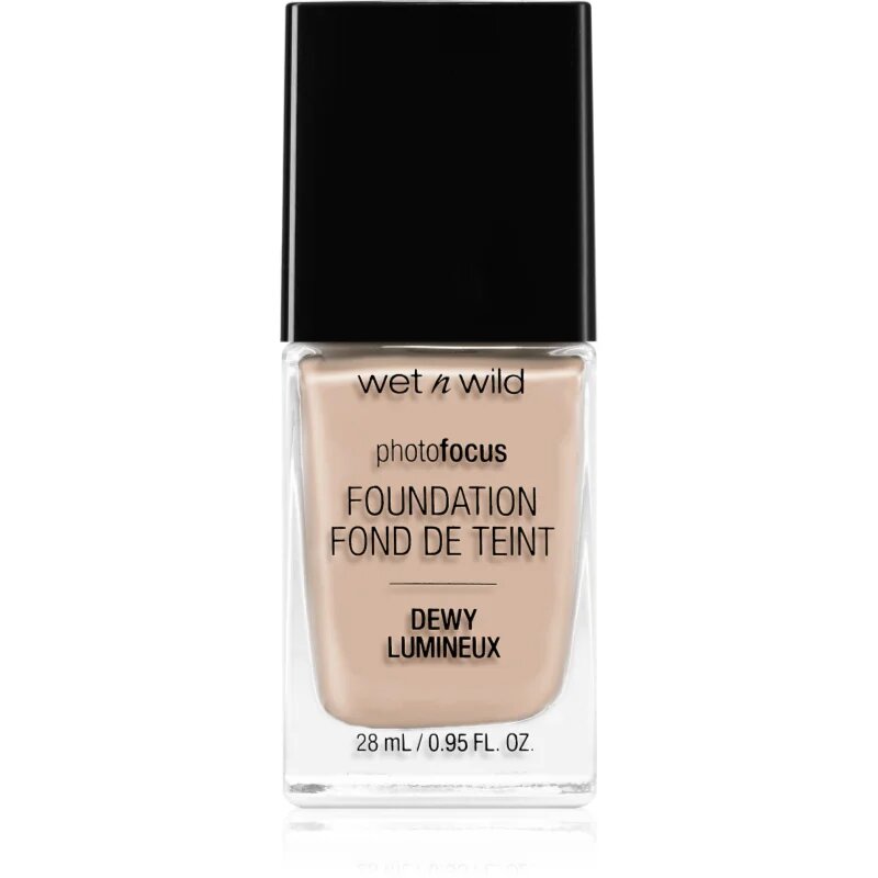 Wet N Wild PhotoFocus лек хидратиращ фон дьо тен за озаряване на лицето цвят Soft Ivory 28 мл.