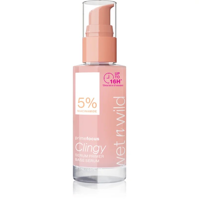 Wet N Wild PrimeFocus Clingy Serum Primer дълготрайна основа 27.1 мл.
