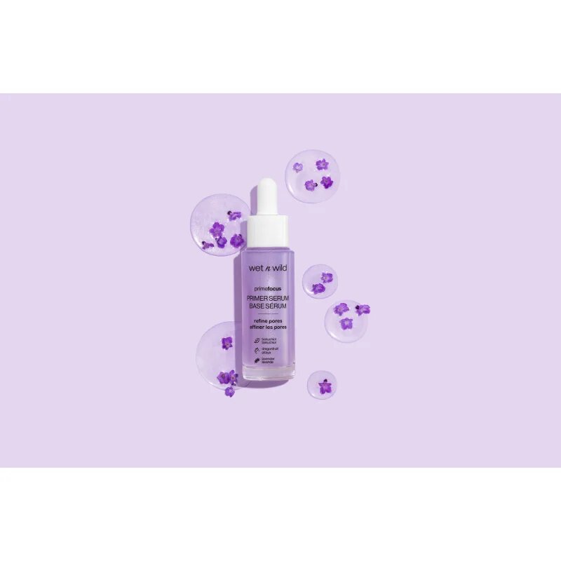 Wet N Wild PrimeFocus Refine Pores озаряващ серум-база за хидратиране на кожата и минимизиране на порите 30 мл.