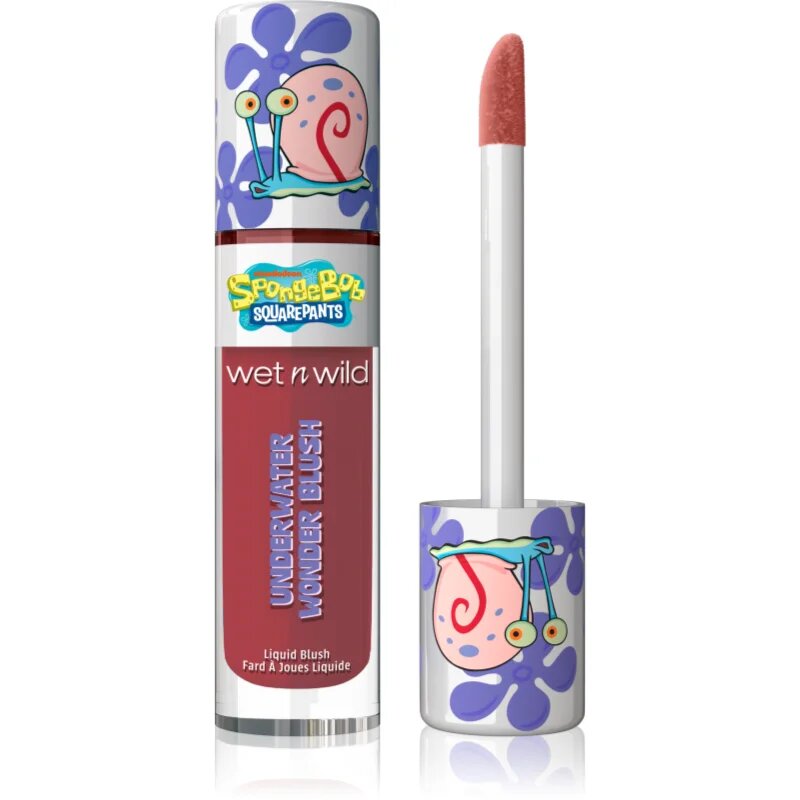 Wet N Wild SpongeBob SquarePants Underwater Wonder Blush течен руж цвят Snailed It 6.5 мл.