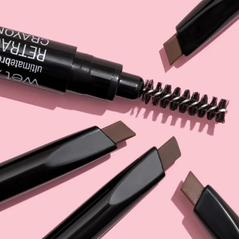 Wet N Wild Ultimate Brow двустранен молив за вежди с четка цвят Taupe 0.2 гр.