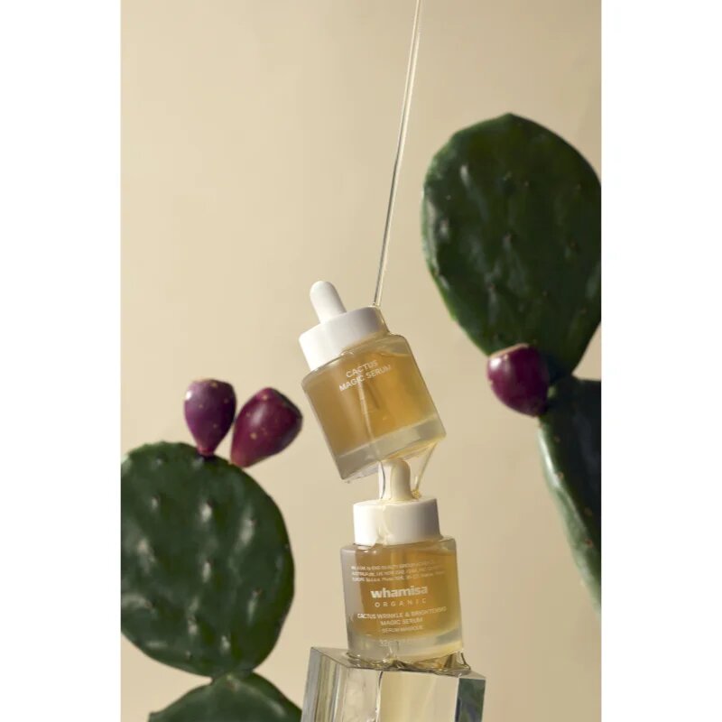 WHAMISA Cactus Magic Serum серум против бръчки за освежаване и хидратация 32 мл.