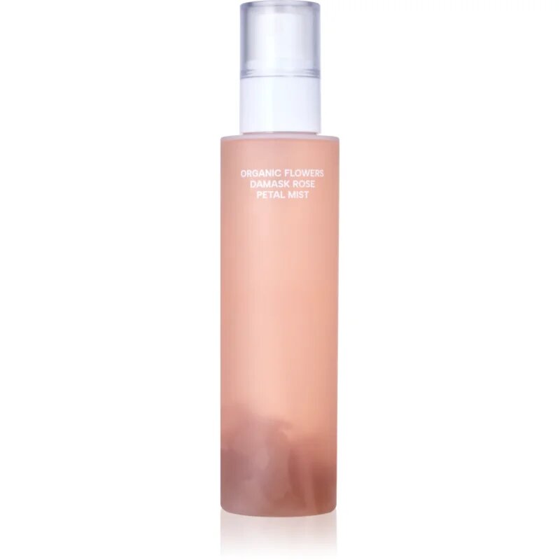 WHAMISA Organic Flowers Damask Rose Petal Mist хидратираща мъгла с успокояващ ефект 100 мл.