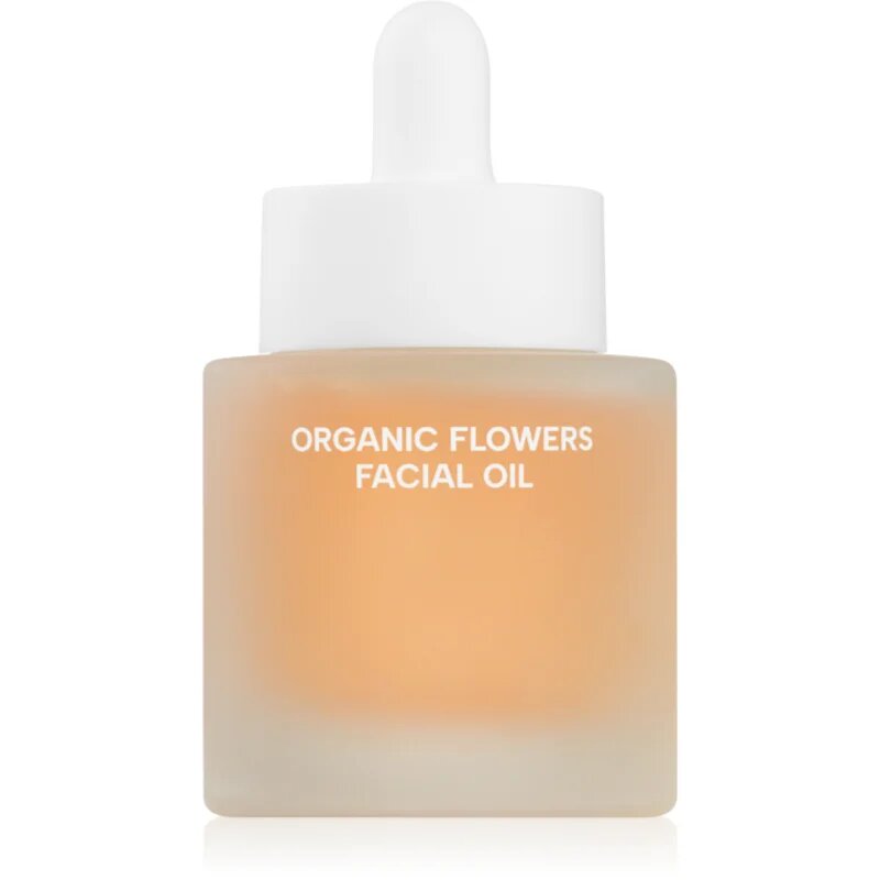 WHAMISA Organic Flowers Facial Oil Deep Rich олио за лице за хидратиране и изпъване на кожата 32 мл.
