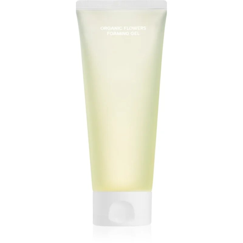 WHAMISA Organic Flowers Foaming Gel успокояващ почистващ гел-пяна 150 мл.