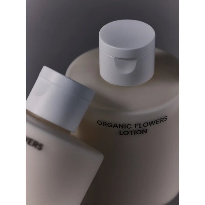 WHAMISA Organic Flowers Lotion Double Rich освежаващо хидратиращо мляко за лице 200 мл.