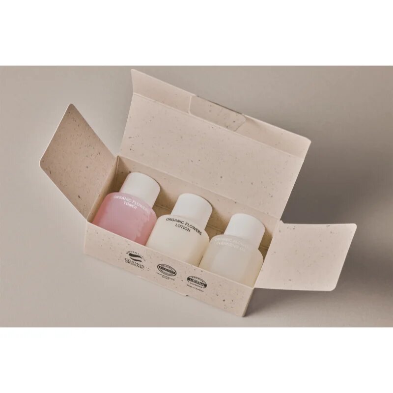 WHAMISA Organic Flowers Renewal Miniature Kit подаръчен комплект за перфектна кожа