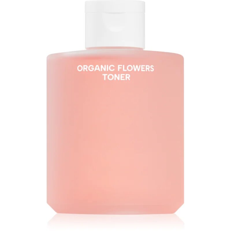 WHAMISA Organic Flowers Toner Deep Rich хидратиращ и подхранващ тоник за суха и раздразнена кожа 200 мл.