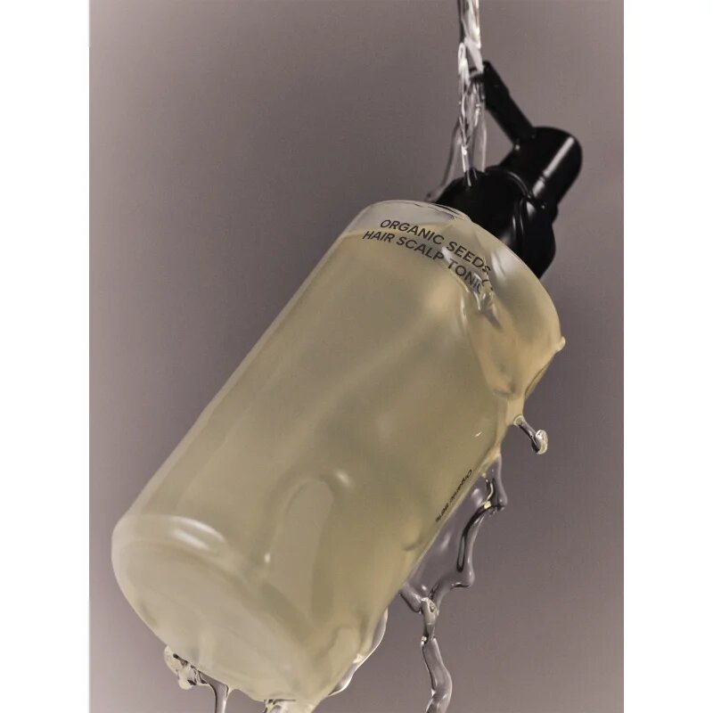 WHAMISA Organic Seeds Hair Scalp Tonic освежаващ тоник стимулиращ растежа на косата 165 мл.