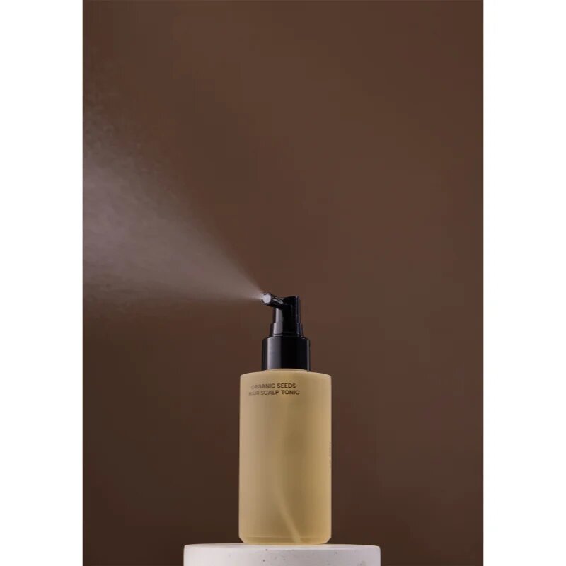 WHAMISA Organic Seeds Hair Scalp Tonic освежаващ тоник стимулиращ растежа на косата 165 мл.