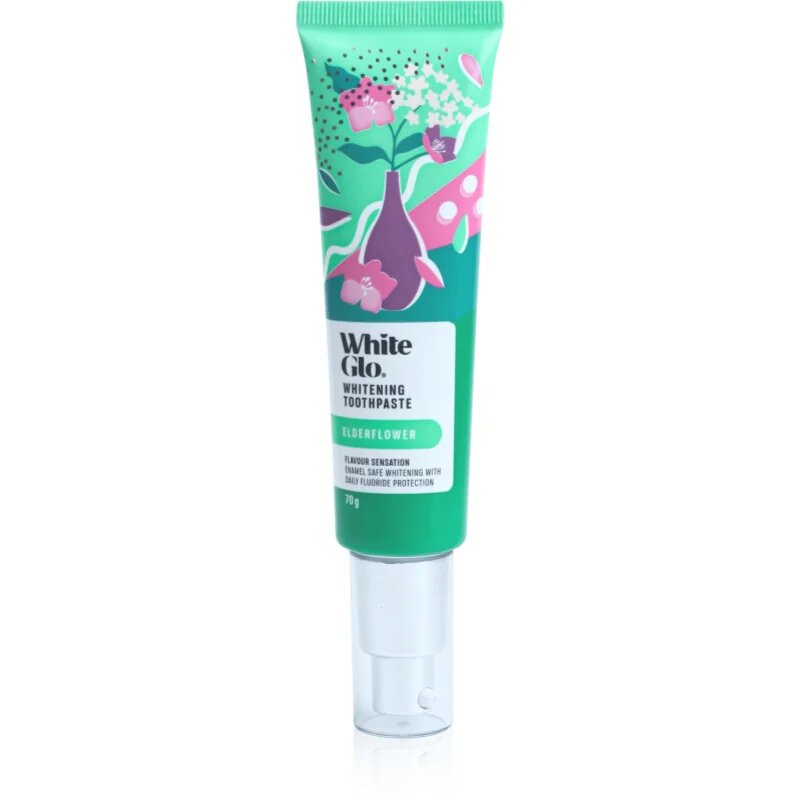White Glo Whitening Toothpaste Eldeflower паста за зъби 70 гр.