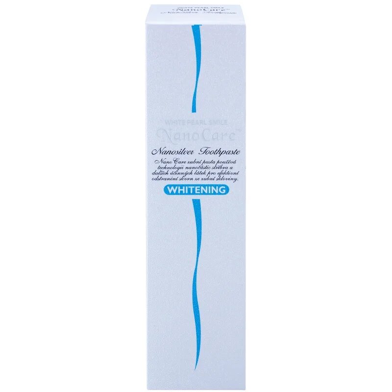 White Pearl NanoCare Whitening паста за зъби със сребърни наночастици против петна по зъбния емайл 100 гр.