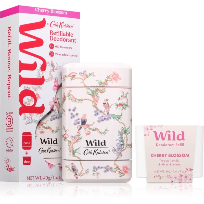 Wild Cherry Blossom Birds and Berries Case дезодорант стик с калъфка 40 гр.