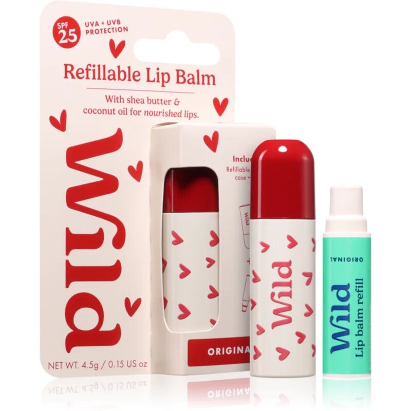 Wild Original + SPF балсам за устни с калъфка 4.5 гр.