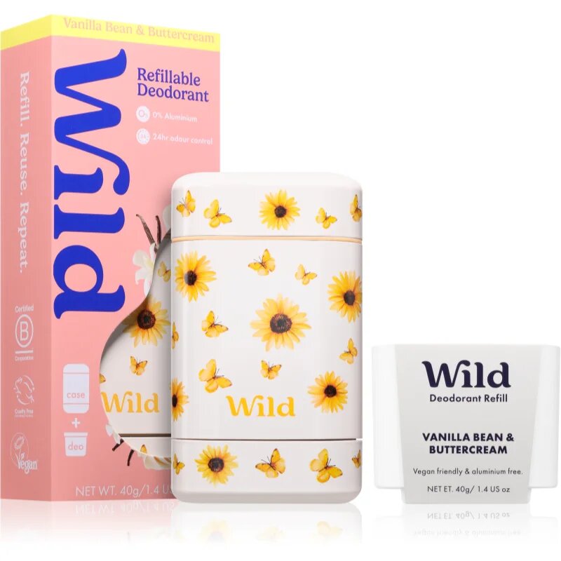 Wild Vanilla Bean Buttercream Sunflower Case дезодорант стик с калъфка 40 гр.