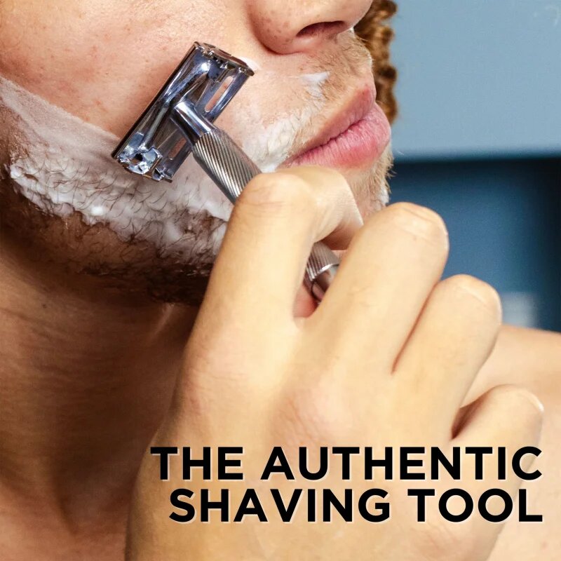 Wilkinson Sword Barber's Style Double Edge самобръсначка + резервни остриета 5 бр