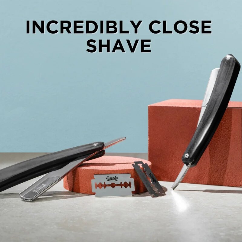 Wilkinson Sword Barber's Style Straight Edge класическа самобръсначка + резервни ножчета