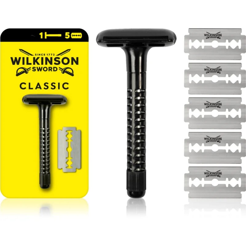 Wilkinson Sword Classic самобръсначка + резервни остриета 5 бр