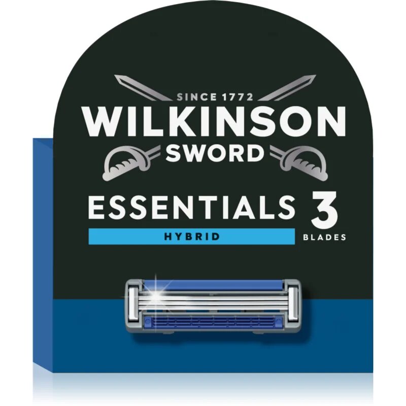 Wilkinson Sword Essentials 3 Hybrid Резервни остриета 4 бр.
