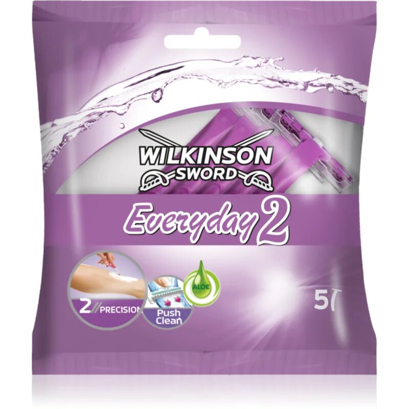 Wilkinson Sword Everyday 2 самобръсначки за еднократна употреба за жени 5 бр.