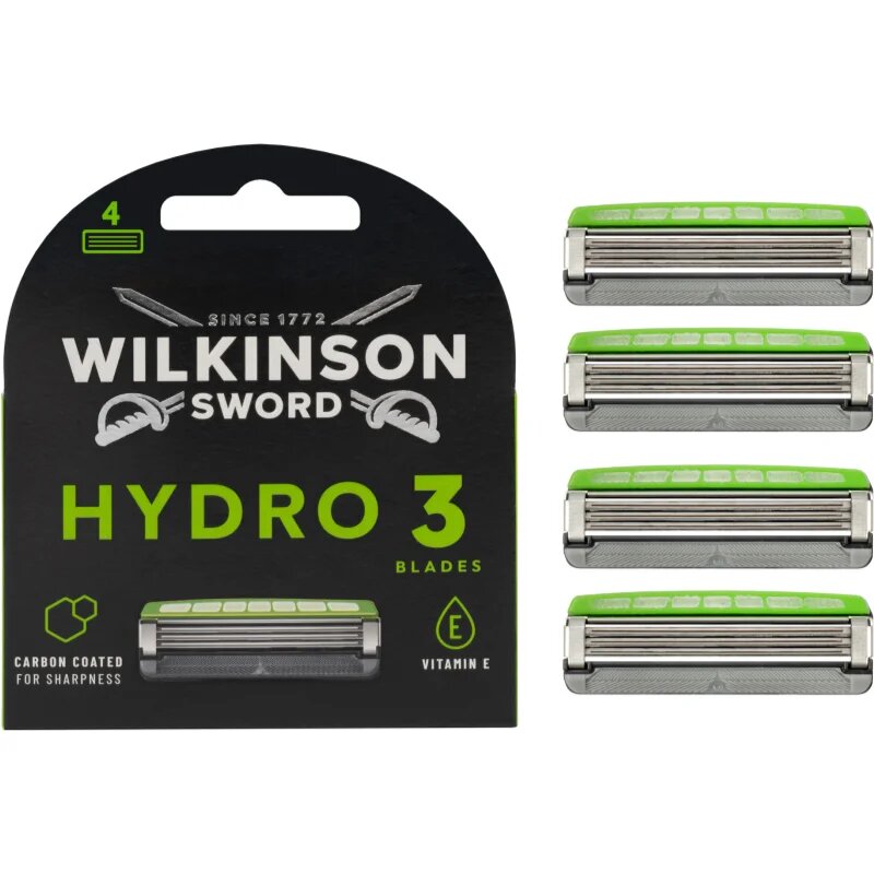 Wilkinson Sword Hydro3 сменяеми глави 4 бр.
