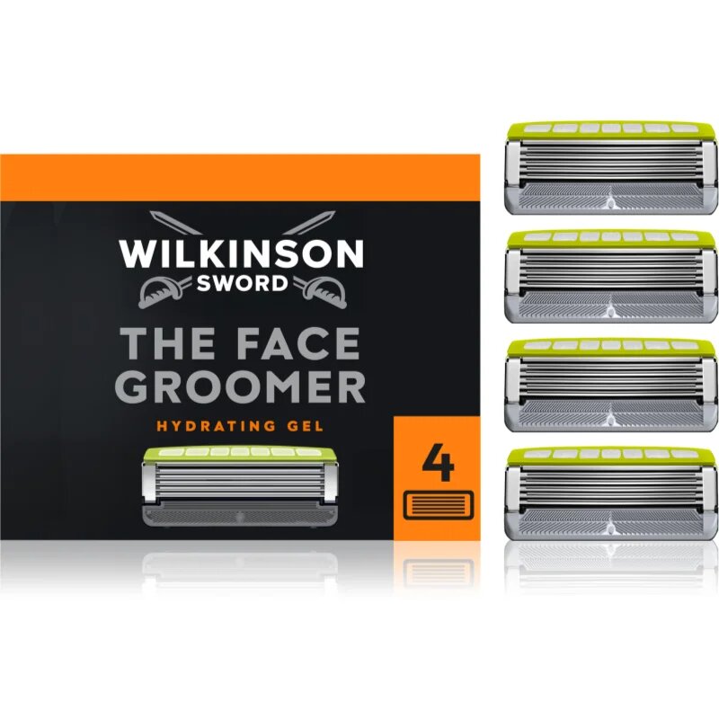 Wilkinson Sword Hydro5 The Face Groomer Резервни остриета 4 бр.