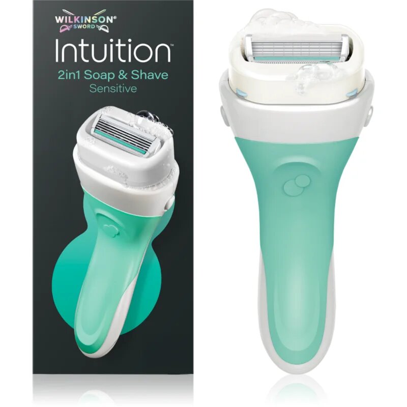 Wilkinson Sword Intuition 2in1 Soap & Shave Sensitive самобръсначка 1 бр.