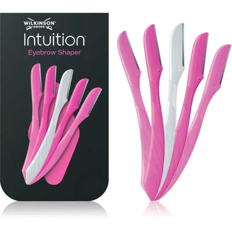 Wilkinson Sword Intuition Eyebrow Shaper бръснач за вежди 5 бр.