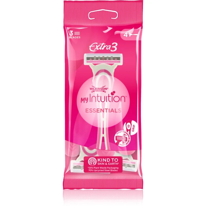 Wilkinson Sword My Intuition Extra 3 самобръсначки за еднократна употреба Essentials 4 бр.