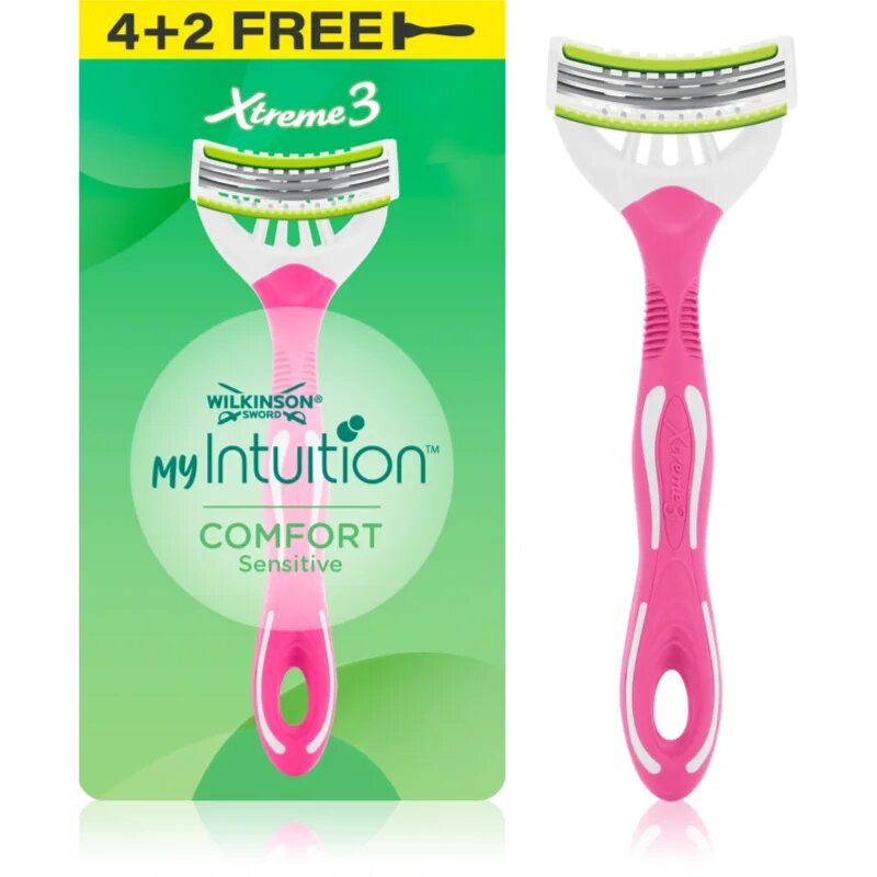 Wilkinson Sword My Intuition Xtreme 3 самобръсначки за еднократна употреба Comfort Sensitive 6 бр.