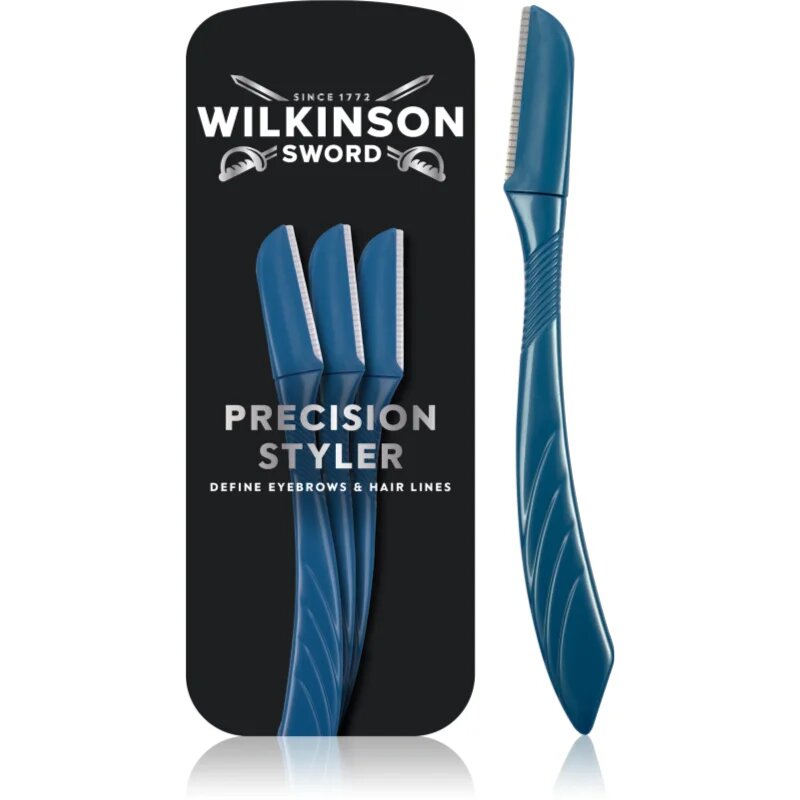 Wilkinson Sword Precision Styler бръснач за вежди за мъже 3 бр.
