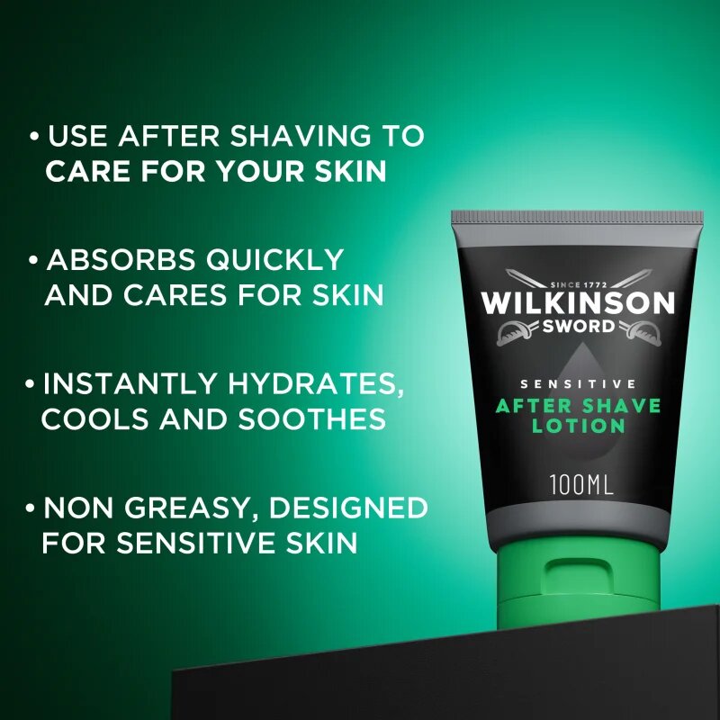 Wilkinson Sword Sensitive After Shave Lotion хидратиращо мляко след бръснене 100 мл.