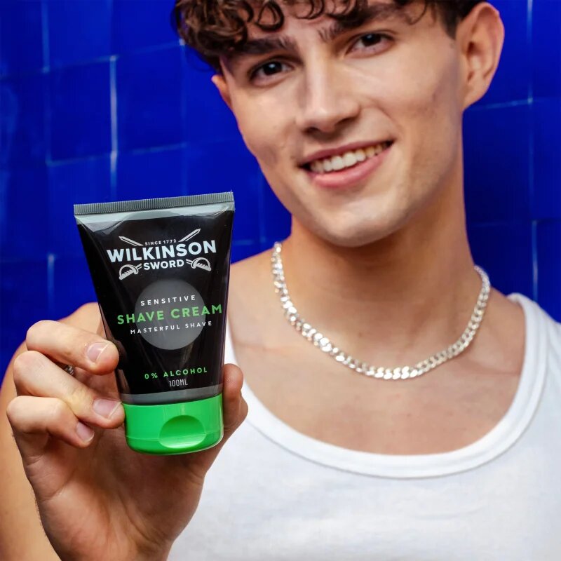 Wilkinson Sword Sensitive Shave Cream крем за бръснене за мъже 100 мл.