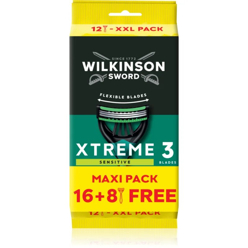 Wilkinson Sword Xtreme 3 Sensitive самобръсначки за еднократна употреба за мъже