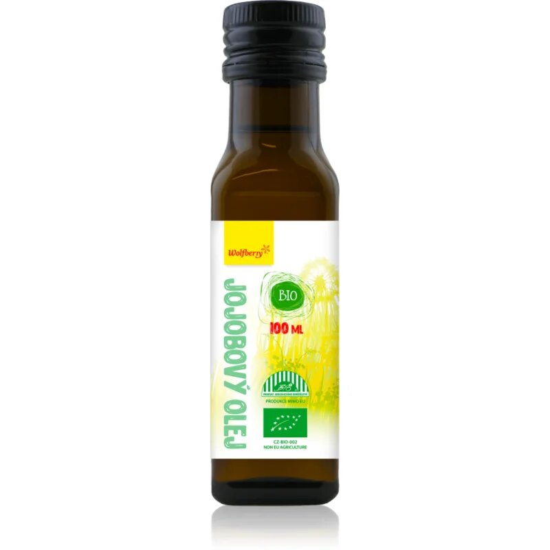 Wolfberry Jojoba Oil Organic био масло от жожоба за лице тяло и коса 100 мл.