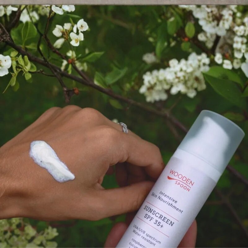 WoodenSpoon Skin Nourishment слънцезащитен лосион за лице и тяло SPF 35 100 мл.