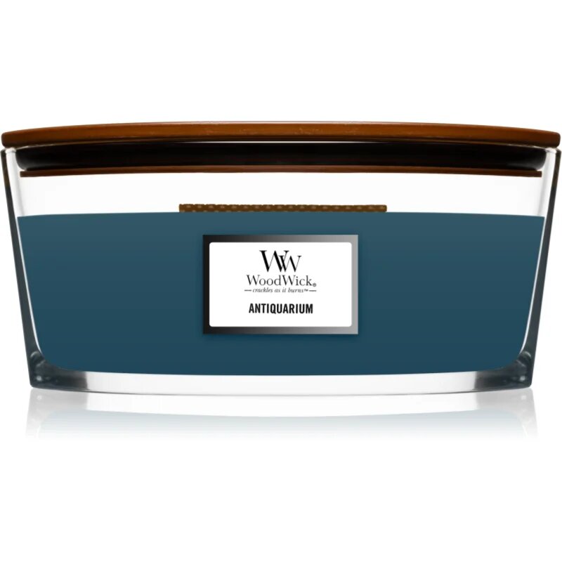 Woodwick Antiquarium ароматна свещ с дървен фитил (hearthwick) 453 гр.