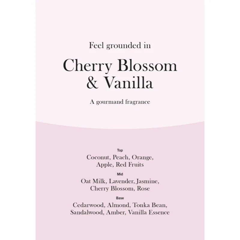Woodwick Cherry Blossom & Vanilla ароматна свещ с дървен фитил 275 гр.