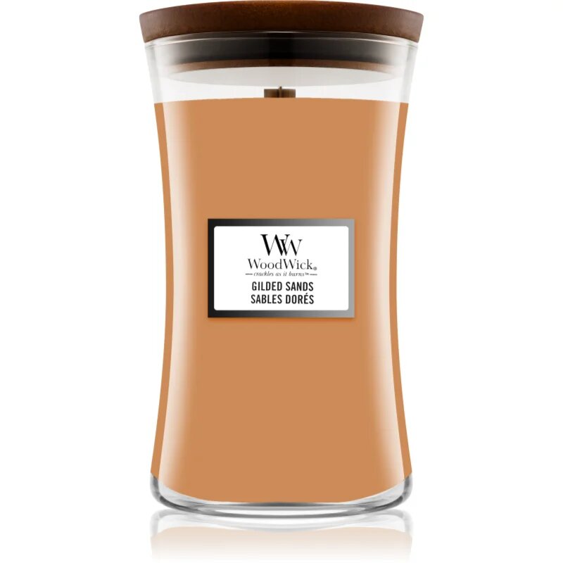 Woodwick Gilded Sands ароматна свещ 610 гр.
