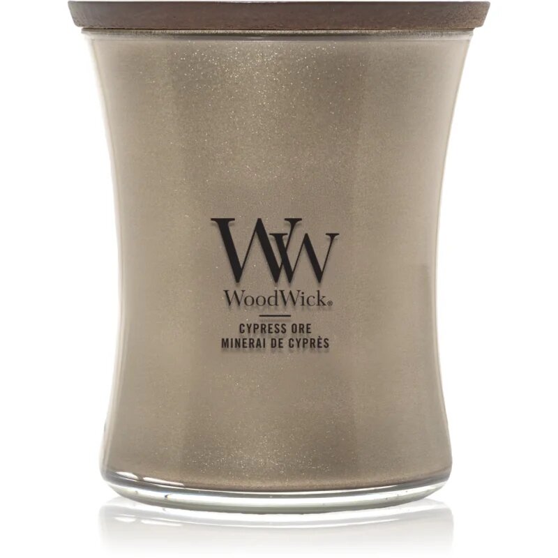Woodwick Precious Metals Cypress Ore ароматна свещ 275 гр.