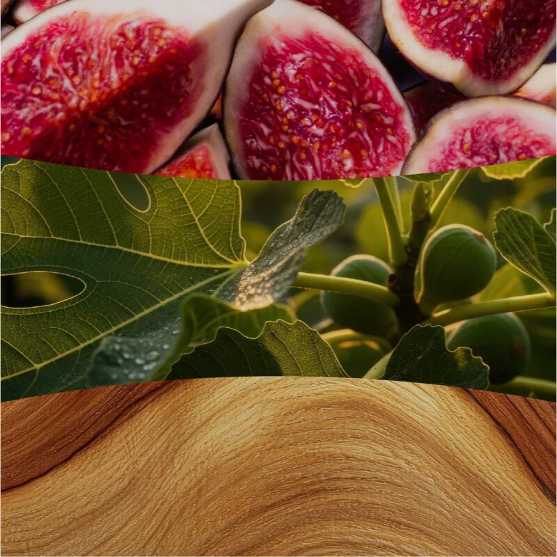 Woodwick Verdant Fig ароматна свещ с дървен фитил 610 гр.