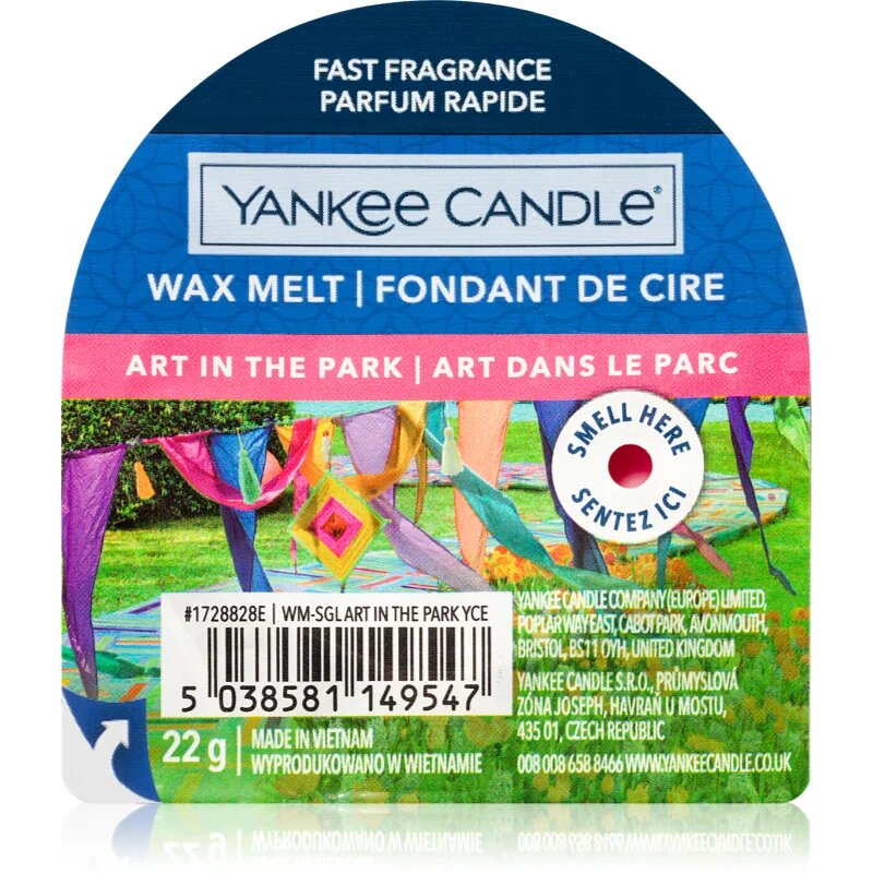 Yankee Candle Art In The Park восък за арома-лампа 22 гр.